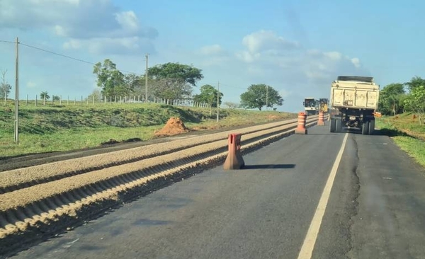 HOY / Prosiguen obras de rehabilitación y mejoramiento al tramo Concepción – Yby Yaú