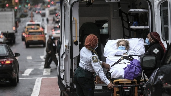 Estados Unidos superó por primera vez los 70.000 pacientes internados | .::Agencia IP::.