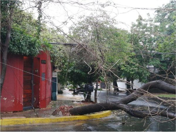 ANDE: Varios usuarios siguen sin energía eléctrica tras temporal