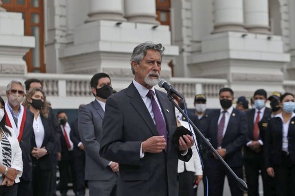 Perú suma su quinto presidente en un mismo periodo - El Trueno