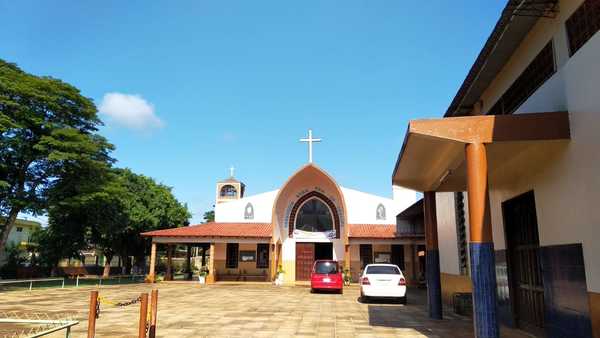 Fiesta patronal en modo covid en la parroquia Nuestra Señora de Caacupé