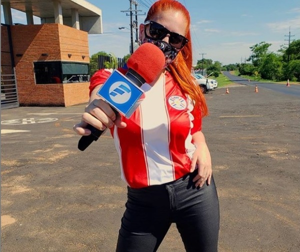 Nathu González en la previa del partido