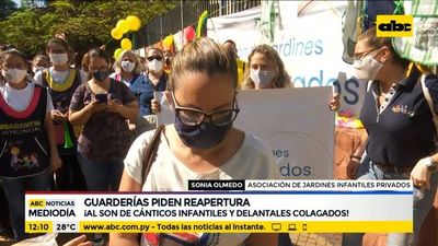 Guarderías piden reapertura y volver a trabajar - ABC Noticias - ABC Color