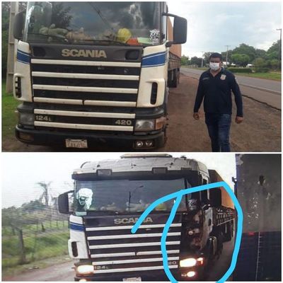 Policía incauta camión involucrado en accidente fatal en Curuguaty - Nacionales - ABC Color