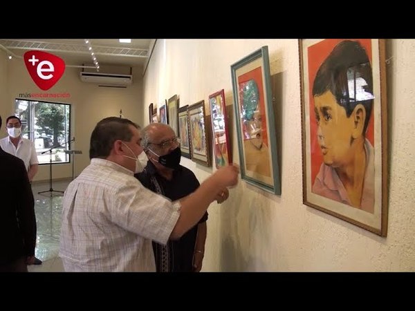EXHIBEN OBRAS DEL PROF. CÉSAR DUBA EN EL CENTRO MUNICIPAL DE ARTES