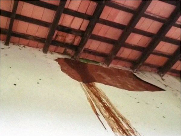 Temporal complicó aún más situación de la iglesia de San Joaquín