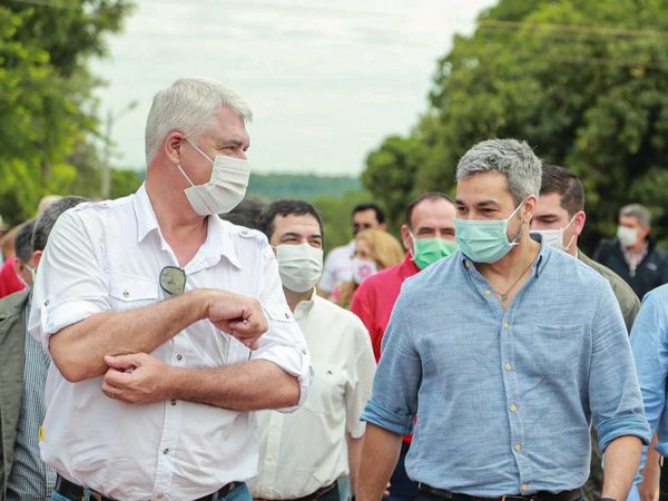 Mario Abdo: "Espero que no me venga más nada el año que viene, ovaléma"