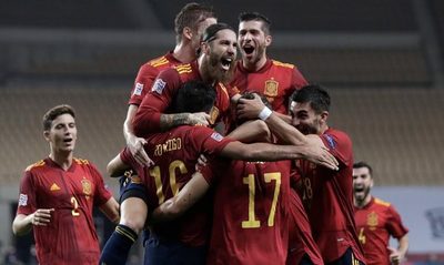 España aplasta 6-0 a Alemania para llegar a 'Final 4' de la Liga de Naciones