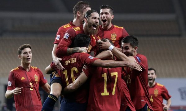 España aplasta 6-0 a Alemania para llegar a 'Final 4' de la Liga de Naciones
