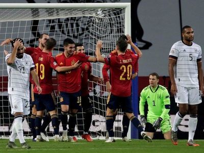 Goleada histórica de España frente a Alemania