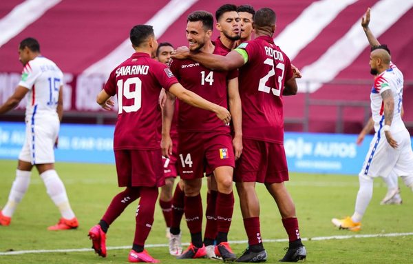 Venezuela da la gran sorpresa de la fecha y vence a Chile