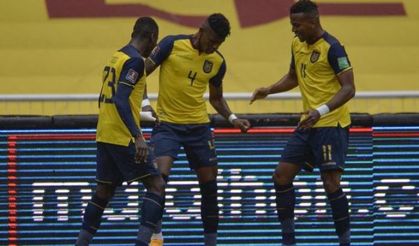 Tremendo baile de Ecuador ante Colombia