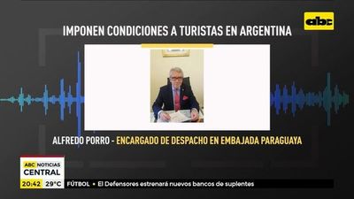 Imponen condiciones a turistas en Argentina - ABC Noticias - ABC Color