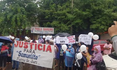 Piden justicia para Samuelito, niño que murió atropellado por borracho