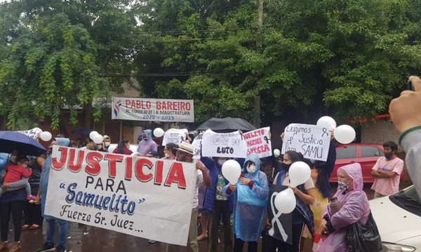 Piden justicia para Samuelito, niño que murió atropellado por borracho