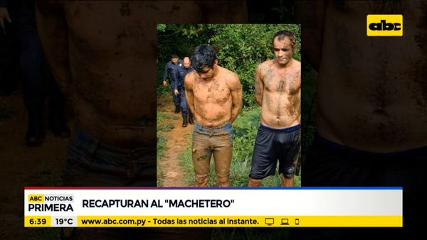 Recapturan al motochorro “machetero” - ABC Noticias - ABC Color