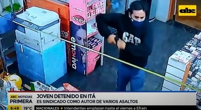 Capturan a sospechoso de varios asaltos en Itá