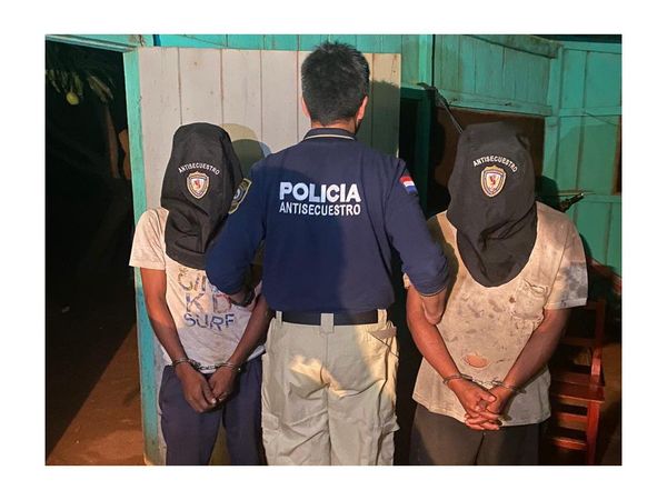 Policía captura a tres hombres por secuestro de encargado de estancia