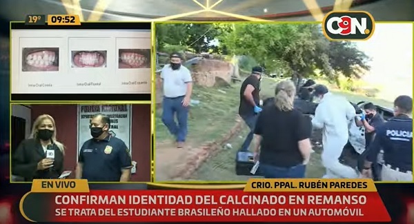 Confirman identidad de cuerpo calcinado en automóvil