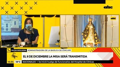 La Basílica de Caacupé se prepara para un 8 de diciembre diferente - ABC Noticias - ABC Color