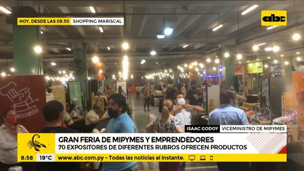 Gran feria de mipymes y emprendedores en el shopping Mariscal - ABC Noticias - ABC Color