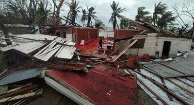 Tormenta tropical Iota arrasó a El Salvador