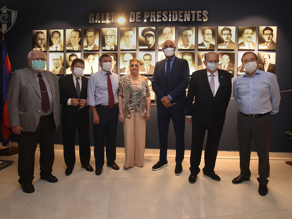 Cerro Porteño inaugura su Galería de Presidentes en la Nueva Olla