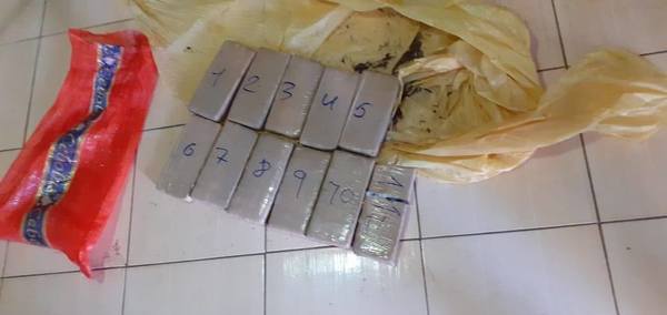 Encuentran abandonados 11 paquetes de marihuana en San Juan del Paraná » Ñanduti