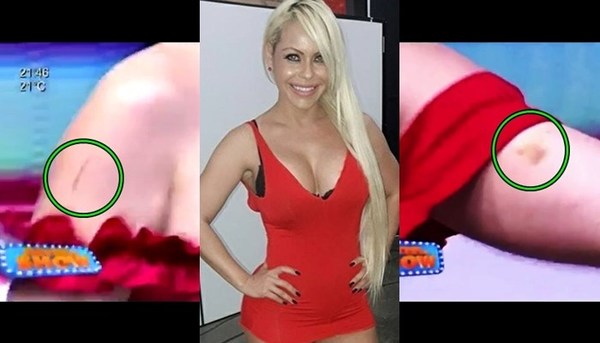 Perla fue agredida durante un show privado - Teleshow