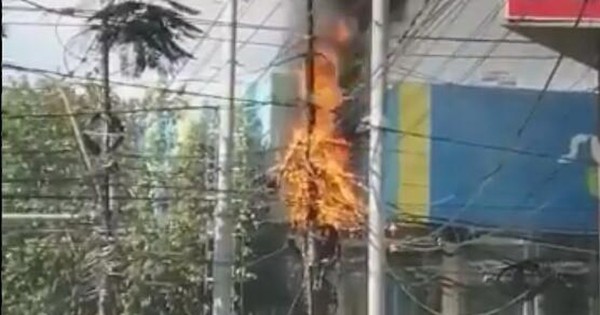 La Nación / Cableado de internet arde en llamas sobre General Santos y España
