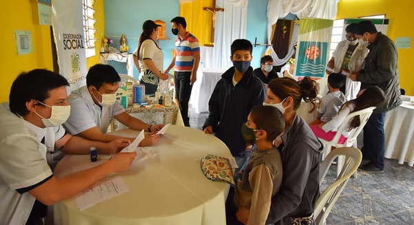 Brindaron atención médica gratuita en Caazapá - Noticiero Paraguay