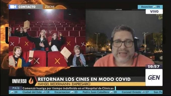 HOY / Retornaron los cines hace una semana, en modo Covid-19