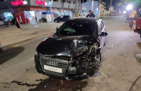 Un herido tras choque ocurrido sobre Mcal. López - Nacionales - ABC Color