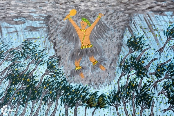 Presentan exposición del artista plástico Basybuky “El grito del pantanal” | .::Agencia IP::.