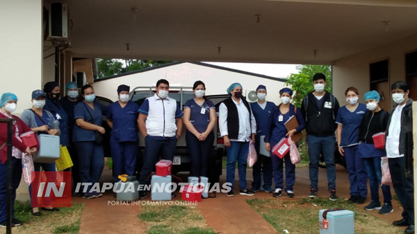 INTENSIFICAN CAMPAÑA DE VACUNACIÓN EN ITAPÚA