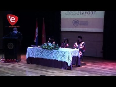 LA UNAE ENTREGA EL TÍTULO DE DOCTOR HONORIS CAUSA A FÁTIMA MERELES