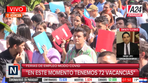 Las ferias de empleo podrían volver a ser presenciales