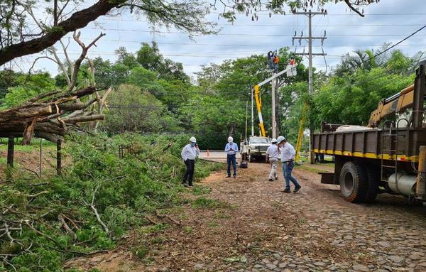 Temporal ocasionó daños a la ANDE por más de 670 millones de dólares