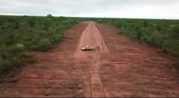 Antidrogas descubre una pista de aterrizaje clandestina en Bahía Negra