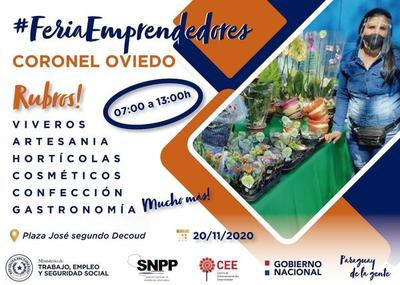Realizarán Feria de Emprendedores en Coronel Oviedo – Prensa 5