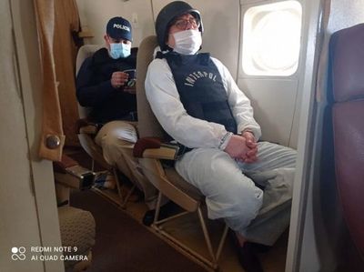 Extraditaron a Néstor Báez Alvarenga al Brasil, por Tráfico de Droga y Lavado de Dinero