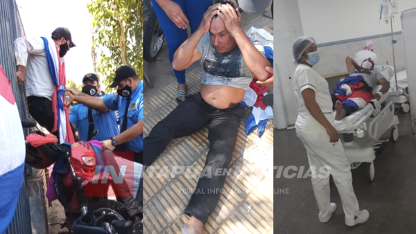 CONFLICTO ENTRE PESCADORES Y GUARDIAS DE LA EBY EN AYOLAS