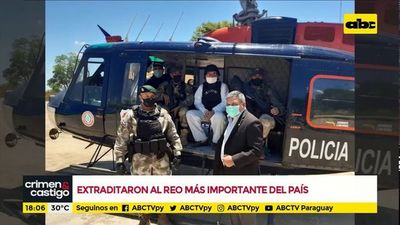Extraditaron al reo más importante del país - Crimen y castigo - ABC Color