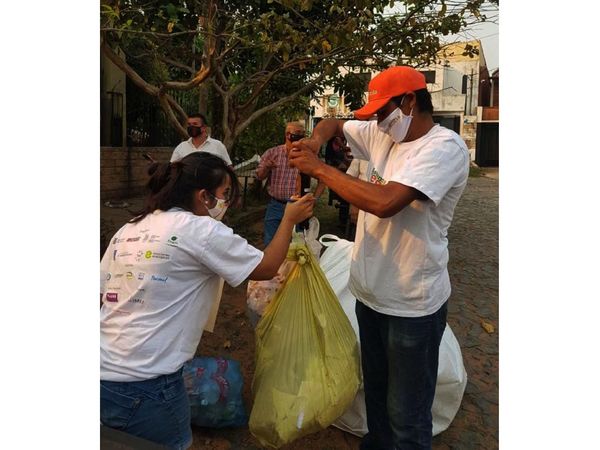 Juntan 21.000 kilos de material en campaña de reciclaje en barrios