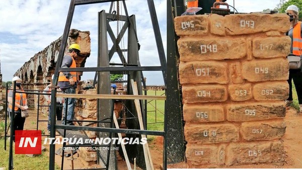 REALIZAN MANTENIMIENTO A ESTRUCTURAS DE REDUCCIONES JESUÍTICAS