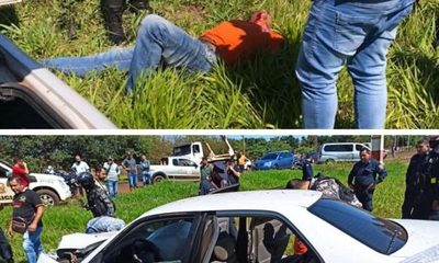 Salió despavorido de su casa tras conflicto con su pareja, chocó a policía, se accidentó y quedó detenido