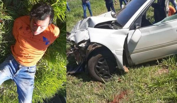 Pilló a su mujer con otro, arrolló a policía e intentó suicidarse - Noticiero Paraguay