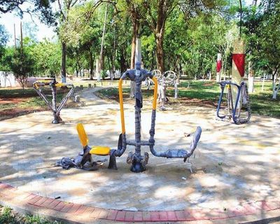Hernandarias: remodelación en plaza con millonaria inversión - ABC en el Este - ABC Color