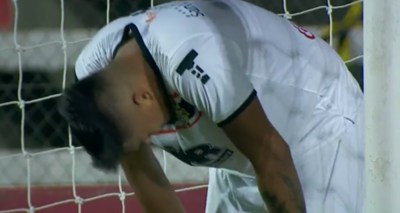 El desconsolador llanto de Meza ante el inminente descenso de las 'Águilas'