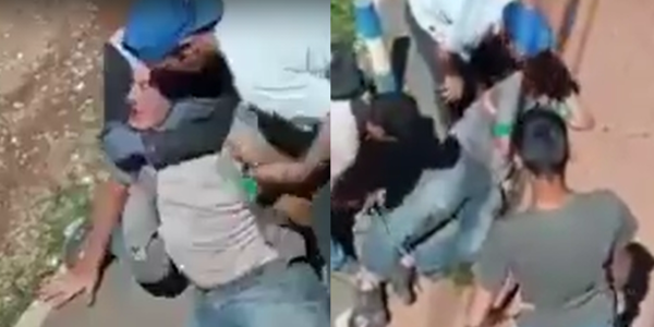 Crónica / (VIDEO) Filman brutal agresión a karai en Luque